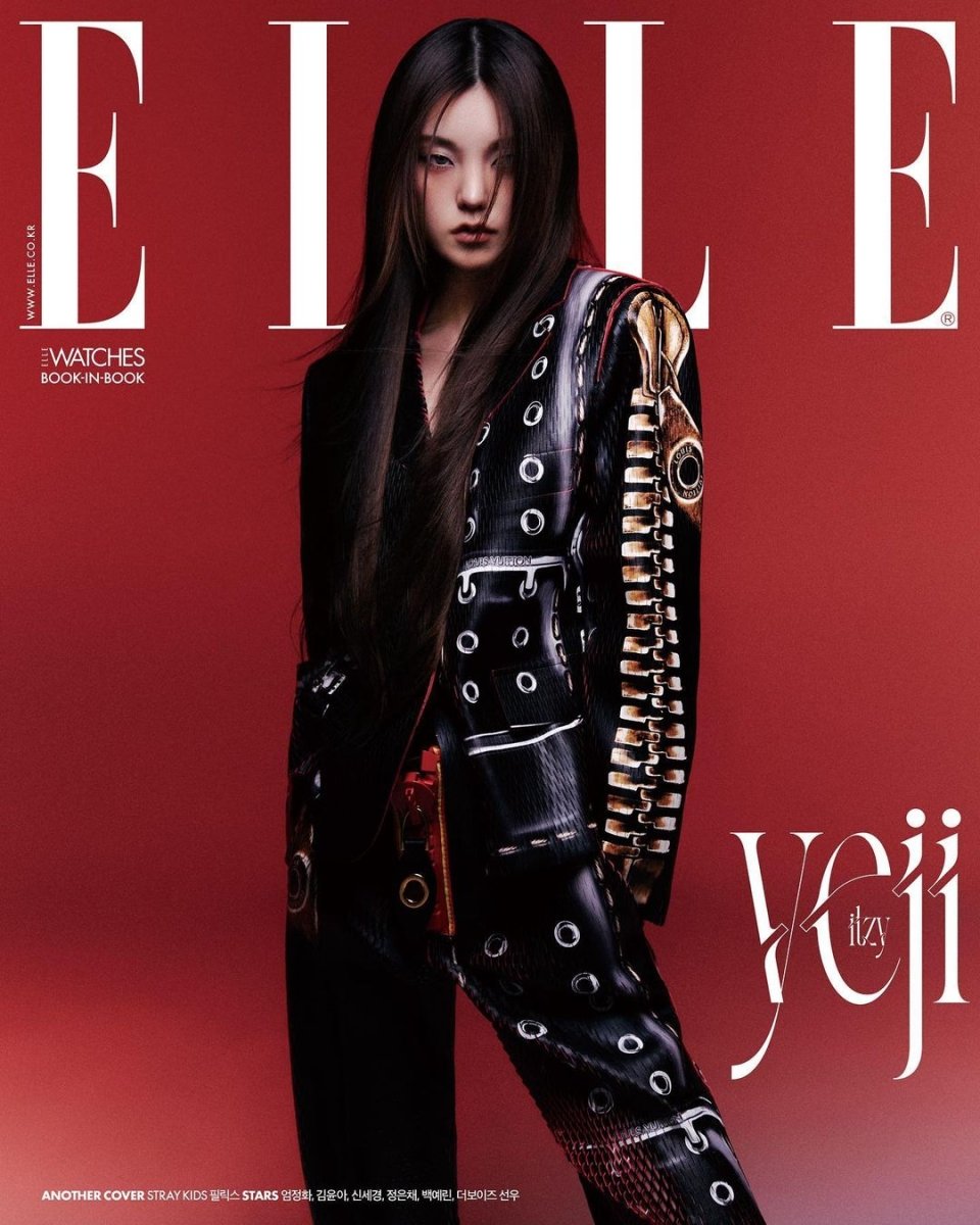 STRAY KIDS FELIX & ITZY YEJI - ELLE Korea Magazine May 2023 - K-STAR