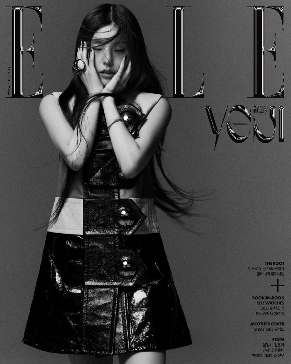 STRAY KIDS FELIX & ITZY YEJI - ELLE Korea Magazine May 2023 - K-STAR