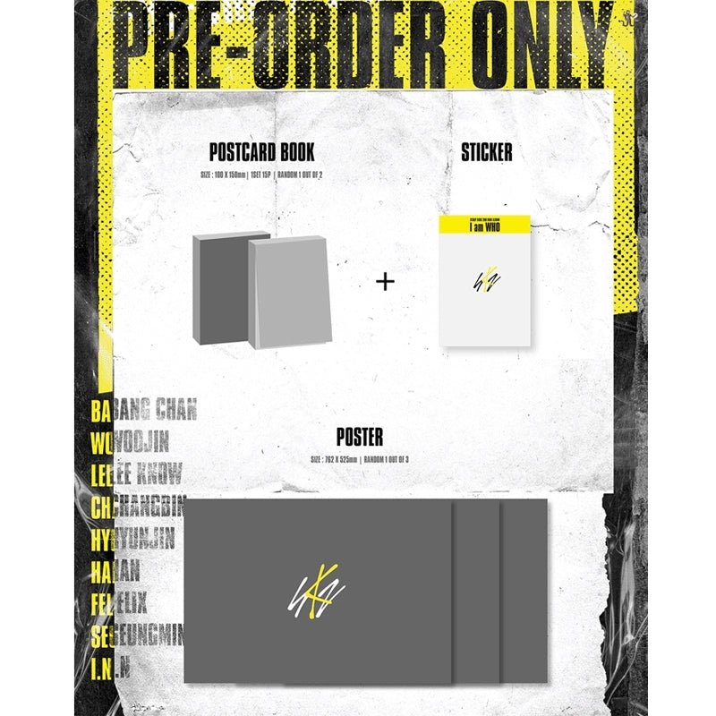 Stray Kids - I am WHO? (Free Shipping) - K-STAR
