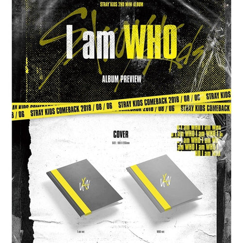 Stray Kids - I am WHO? (Free Shipping) - K-STAR