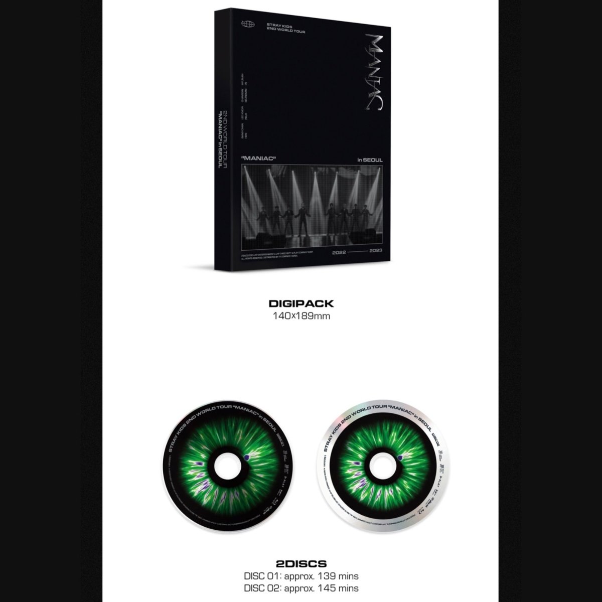 STRAY KIDS - Maniac 2nd World Tour in Seoul BLU-RAY - K-STAR