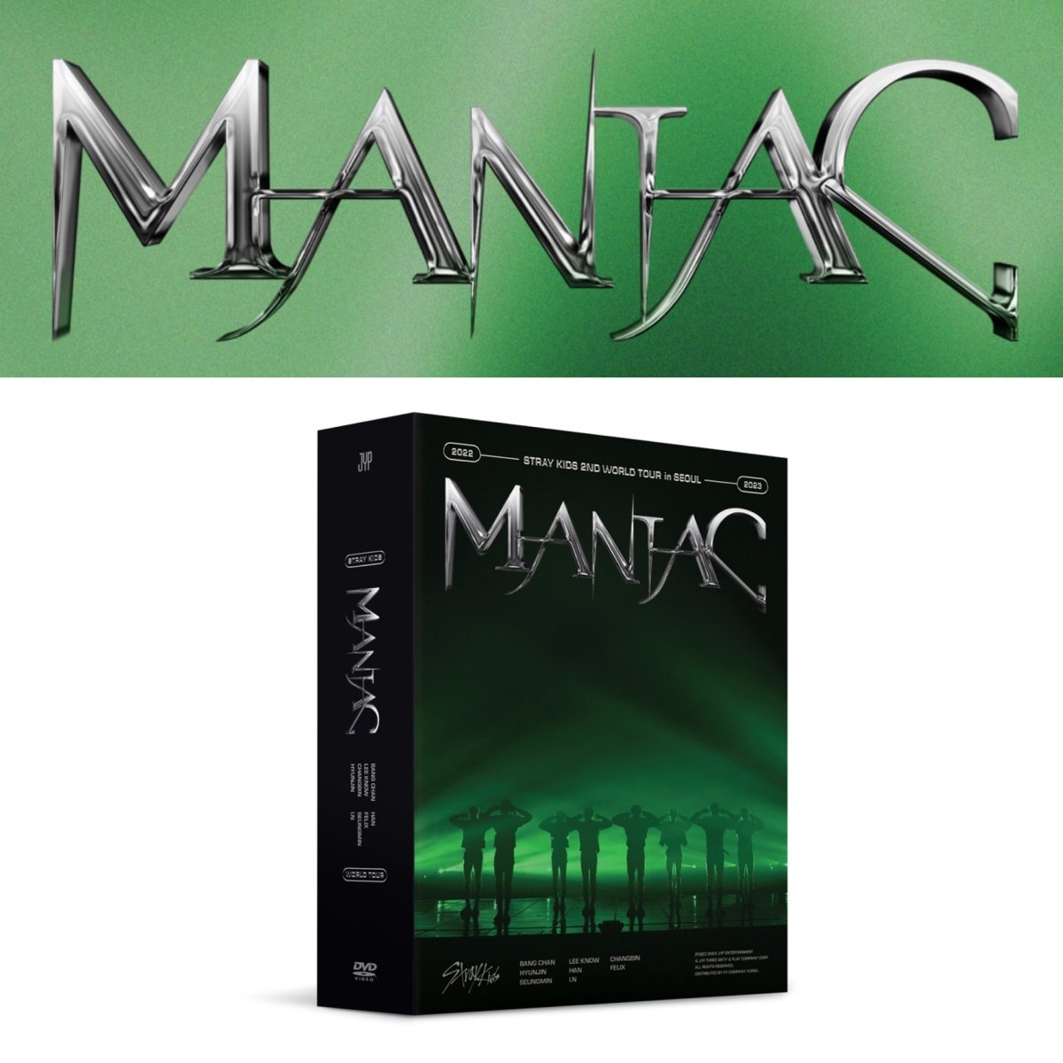 STRAY KIDS - Maniac 2nd World Tour in Seoul DVD - K-STAR
