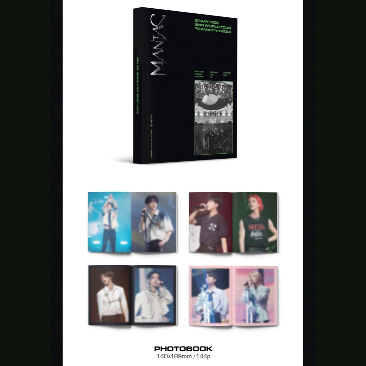 STRAY KIDS - Maniac 2nd World Tour in Seoul DVD - K-STAR