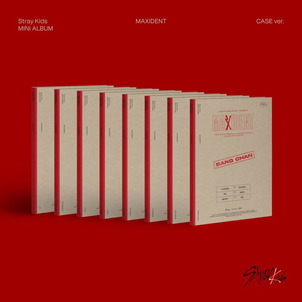 STRAY KIDS - MAXIDENT (CASE Version) / You Can Choose Member - K-STAR