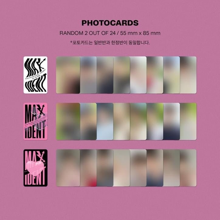 STRAY KIDS - MAXIDENT LIMITED Version + Choose Version - K-STAR