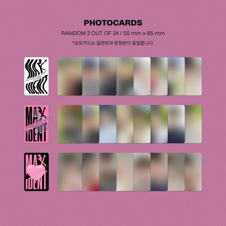 STRAY KIDS - MAXIDENT [ STANDARD Version ] + Choose Version - K-STAR