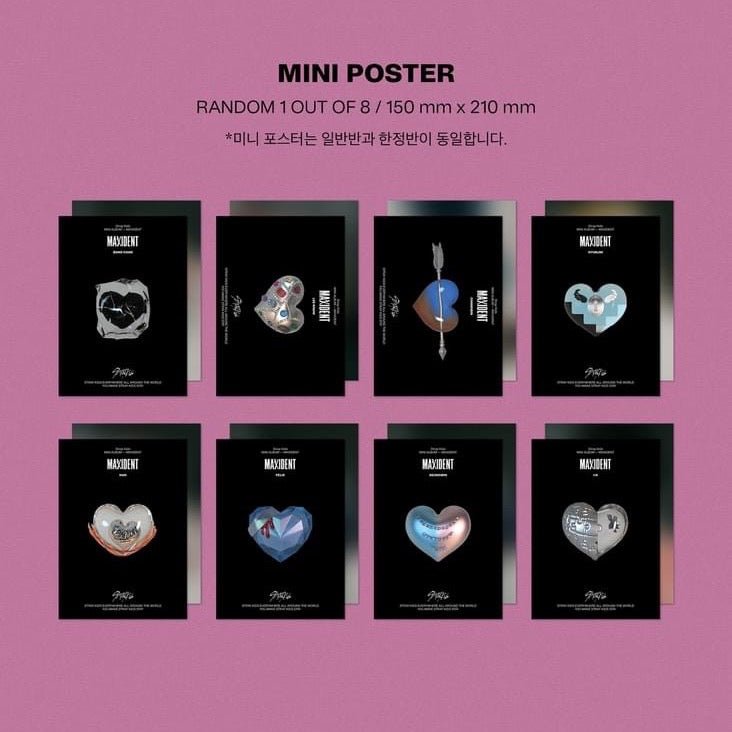 STRAY KIDS - MAXIDENT [ STANDARD Version ] + Choose Version - K-STAR