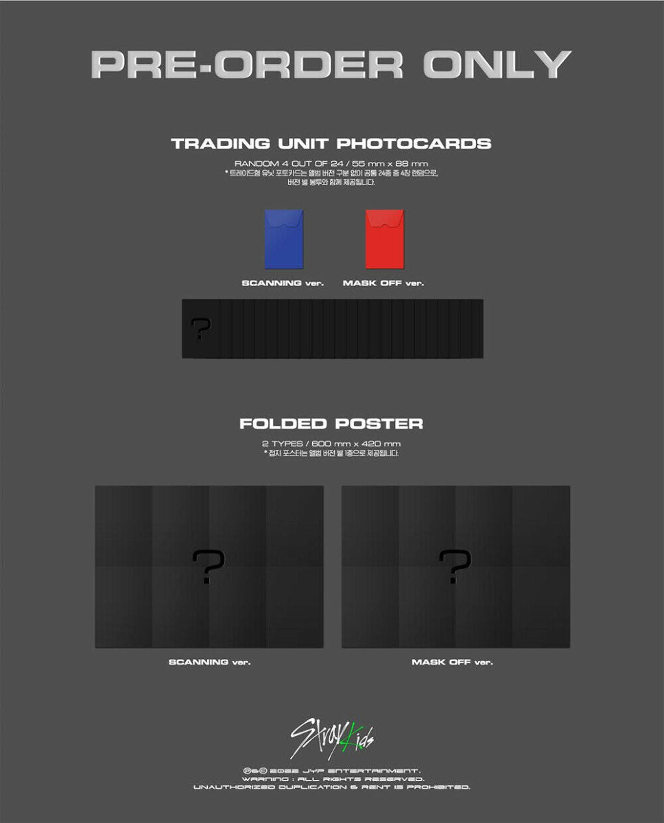 STRAY KIDS - ODDINARY [ STANDARD Version ] + Choose Version - K-STAR