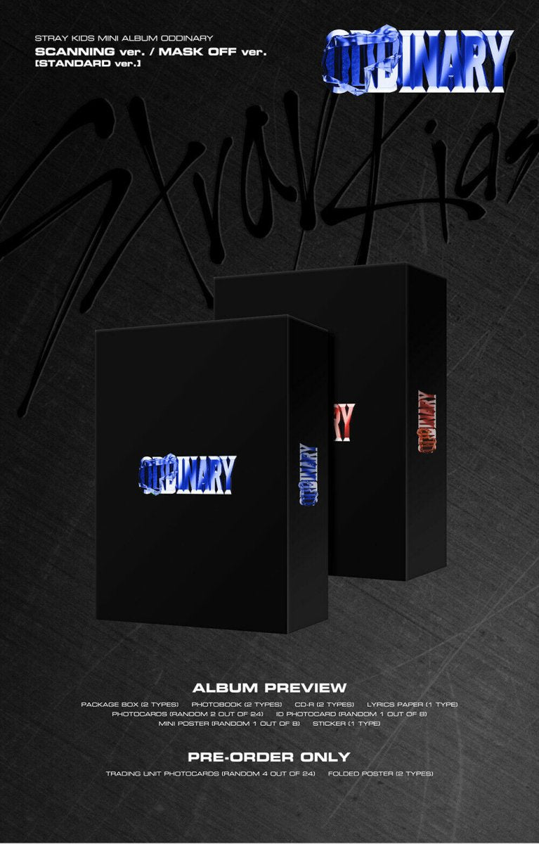 STRAY KIDS - ODDINARY [ STANDARD Version ] + Choose Version - K-STAR