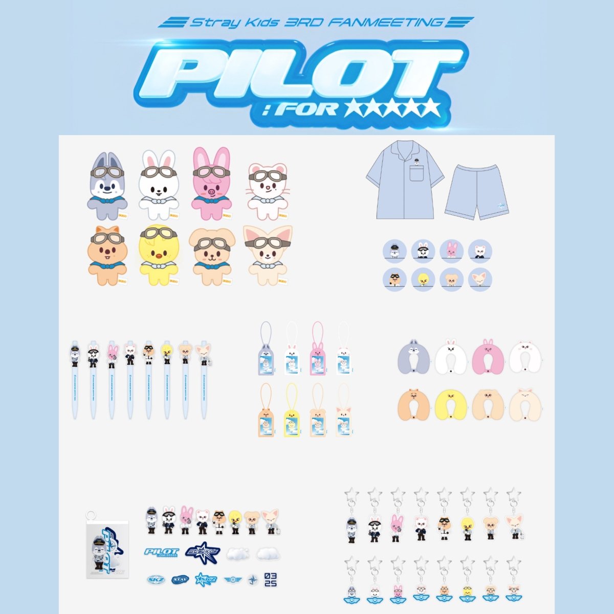 Stray Kids SKZOO 3rd Fanmeeting PILOT: for 5-STAR Official MD - K-STAR