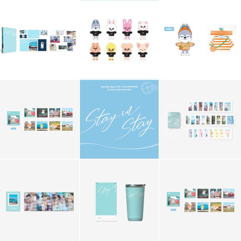 Stray Kids - Stay in Stay in Jeju Exhibition OFFICIAL MD + Photocard Gift