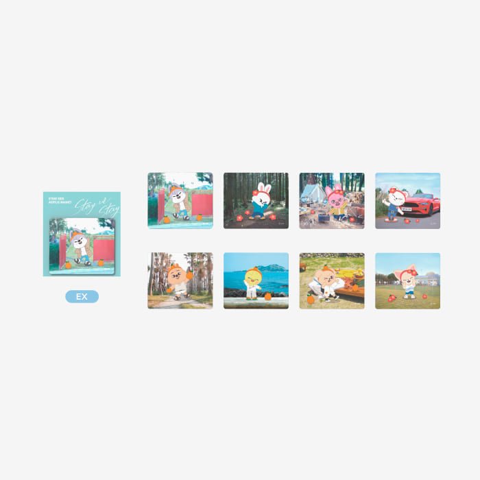 Stray Kids - Stay in Stay in Jeju Exhibition OFFICIAL MD + Photocard Gift - K-STAR