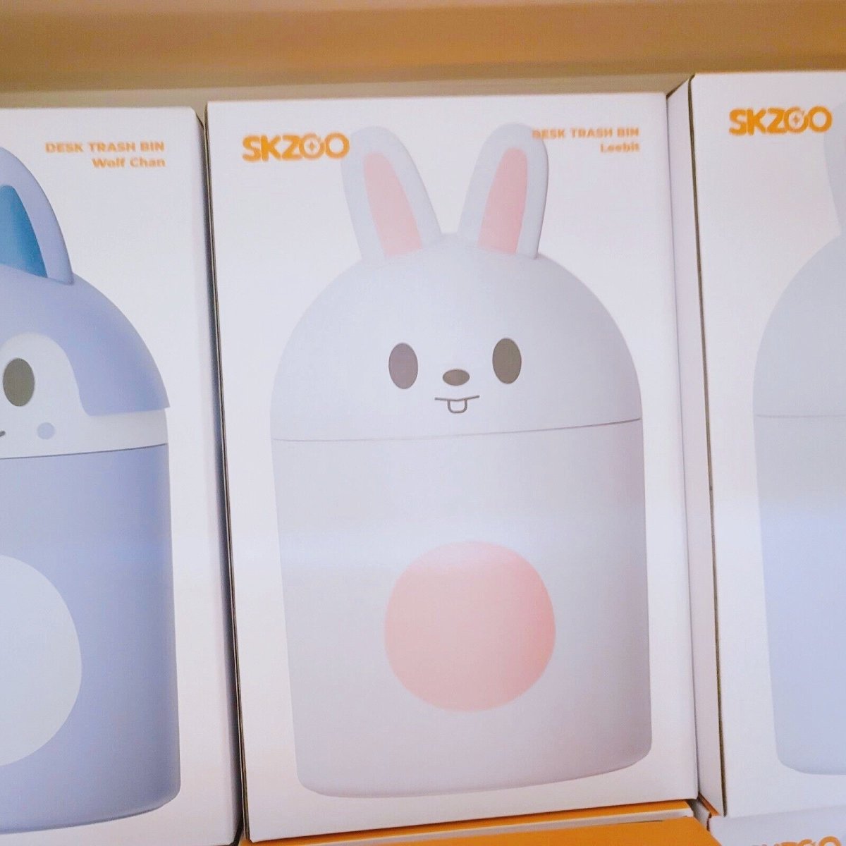 STRAY KIDS x SKZOO Pop-Up Store Official Desk Trash Bin - K-STAR