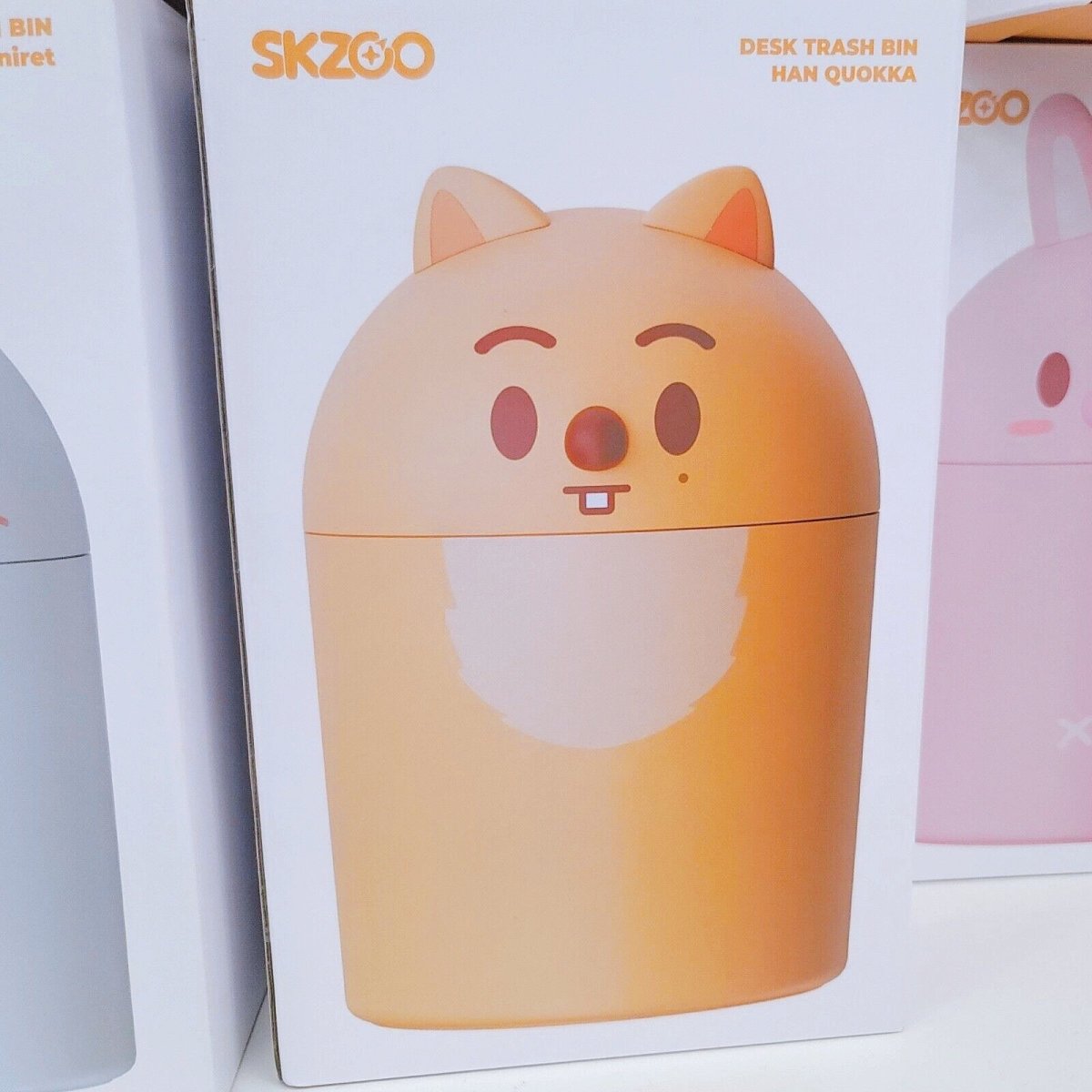 STRAY KIDS x SKZOO Pop-Up Store Official Desk Trash Bin - K-STAR
