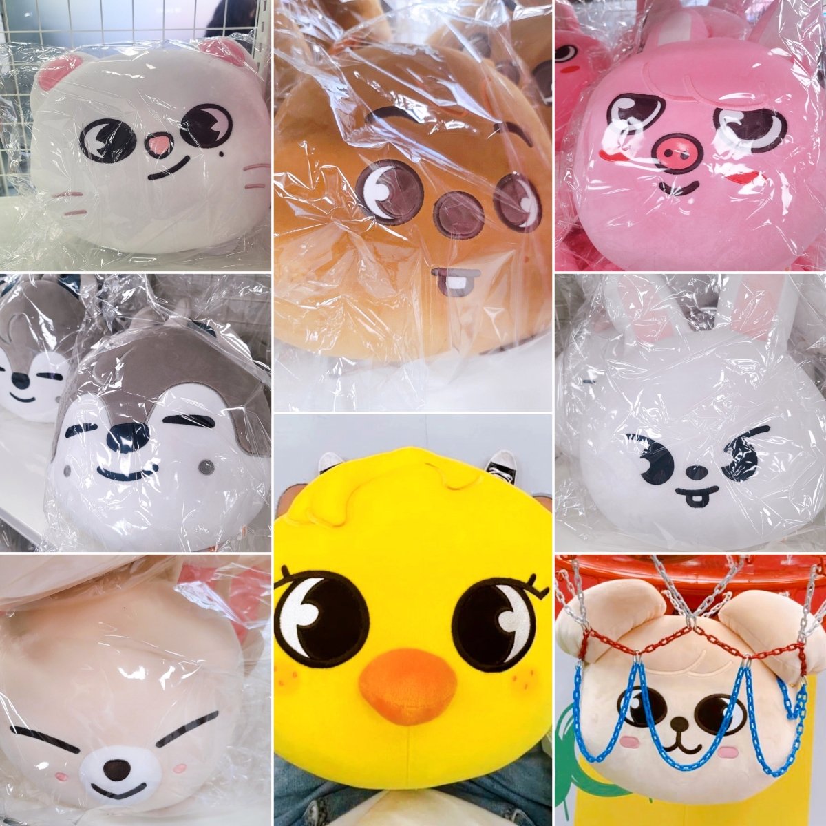 STRAY KIDS x SKZOO Pop-Up Store Official Plush Cushion - K-STAR