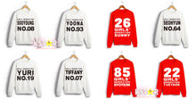 Girls' Generation 10th Anniversary Sweater + Long Striped Socks