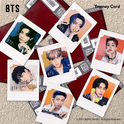 [T-MONEY] Offical BTS T-Money Polaroid Card 2021 (Limited Edition) - K-STAR