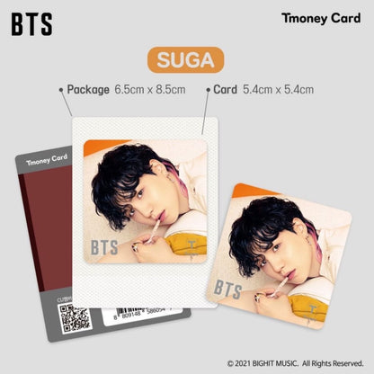 [T-MONEY] Offical BTS T-Money Polaroid Card 2021 (Limited Edition) - K-STAR