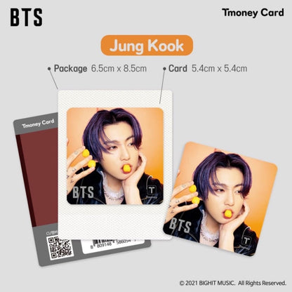 [T-MONEY] Offical BTS T-Money Polaroid Card 2021 (Limited Edition) - K-STAR