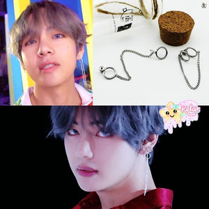 Taehyung's Style DNA Earrings - K-STAR