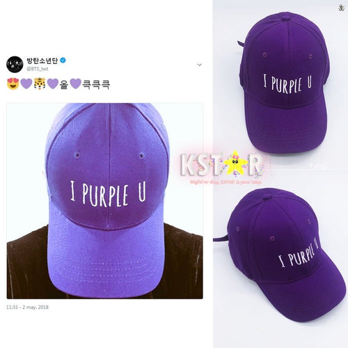 Taehyung's Style I PURPLE YOU Snapback💜💜 - K-STAR