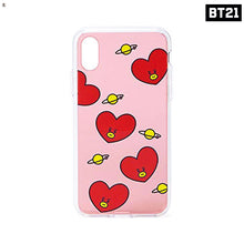 [LINE X BT21] TPU Case Pattern for iPhone 7/8 7+/8+/ X (Free Shipping)