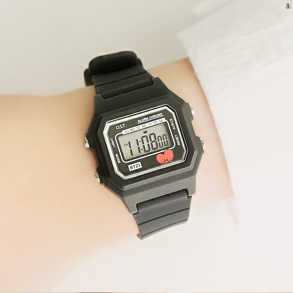 [OST X BT21] Jelly Digital Watch