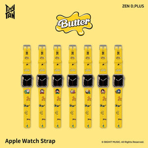TinyTAN Butter Official Apple Watch Strap Band - K-STAR