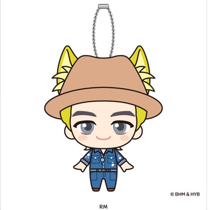 TinyTAN Japan Official PERMISSION TO DANCE Fun Park Mascot 15cm Keychain - K-STAR