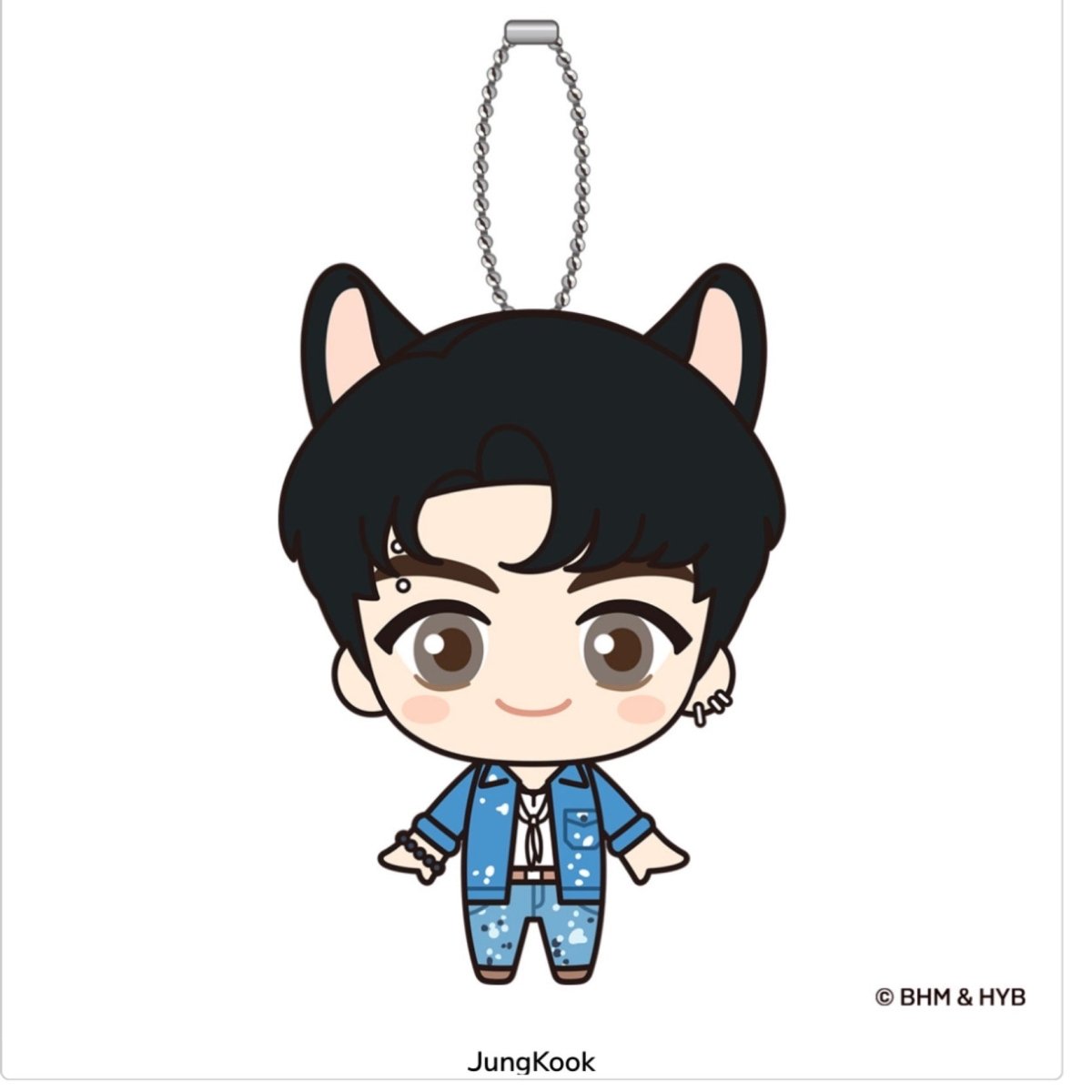 TinyTAN Japan Official PERMISSION TO DANCE Fun Park Mascot 15cm Keychain - K-STAR