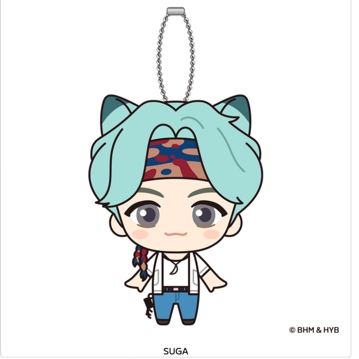 TinyTAN Japan Official PERMISSION TO DANCE Fun Park Mascot 15cm Keychain - K-STAR