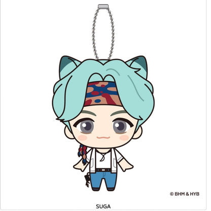 TinyTAN Japan Official PERMISSION TO DANCE Fun Park Mascot 15cm Keychain - K-STAR