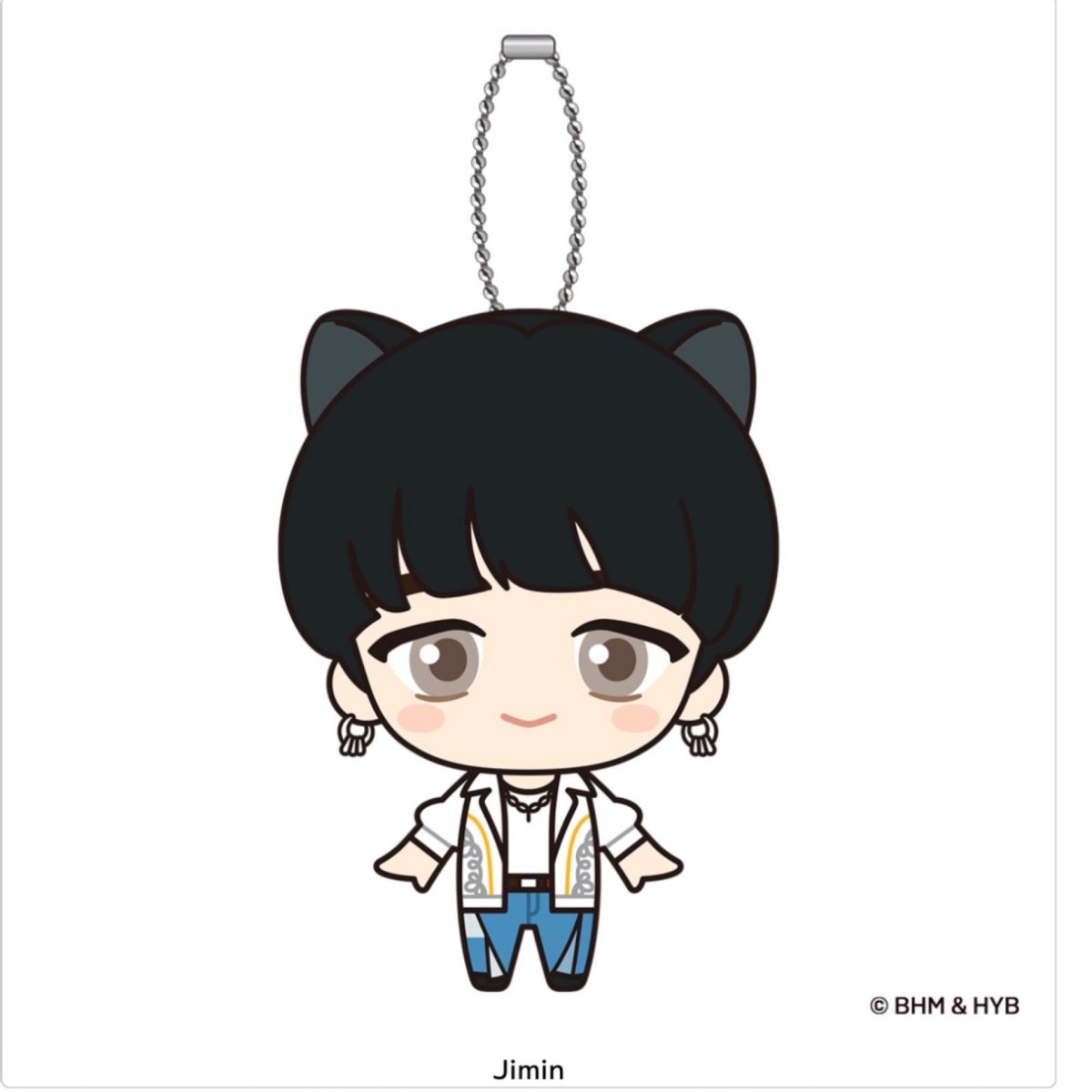TinyTAN Japan Official PERMISSION TO DANCE Fun Park Mascot 15cm Keychain - K-STAR