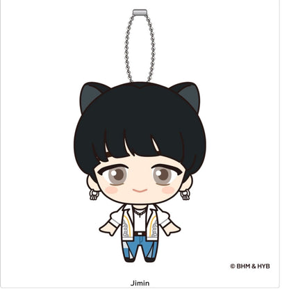 TinyTAN Japan Official PERMISSION TO DANCE Fun Park Mascot 15cm Keychain - K-STAR