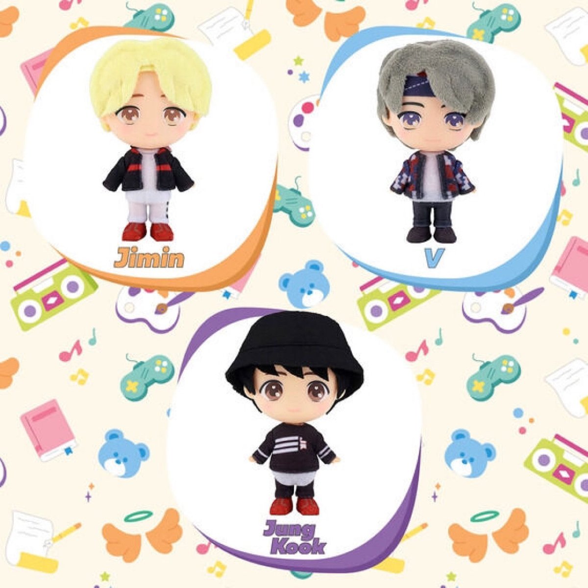 [TinyTAN JAPAN] TinyTAN Official HOODIE-FiGU! - K-STAR