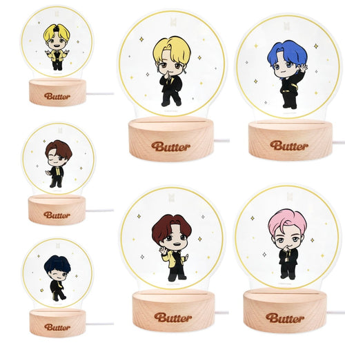 TinyTAN Official Acrylic Mood Light Butter Ver. - K-STAR