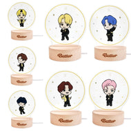 TinyTAN Official Acrylic Mood Light Butter Ver. - K-STAR