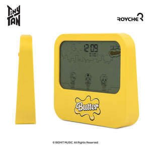 TinyTAN Official Animation Clock Butter Ver. - K-STAR