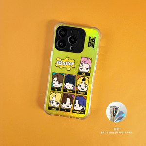 TinyTAN Official BUTTER Light up Phone Case (iPhone and Galaxy) - K-STAR