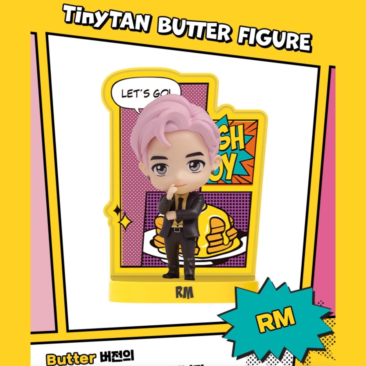TinyTAN Official Butter Mini Figure - K-STAR