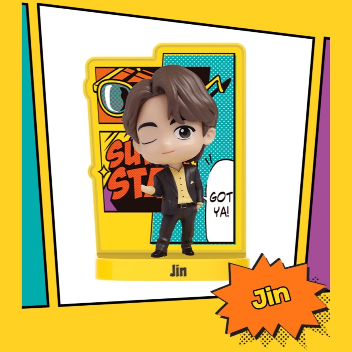 TinyTAN Official Butter Mini Figure - K-STAR