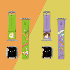 TinyTAN Official Dynamite Apple Watch Strap Band - K-STAR