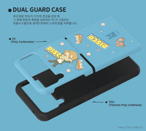 TinyTAN Official Dynamite Galaxy Z FLIP 3 Phone Case - K-STAR