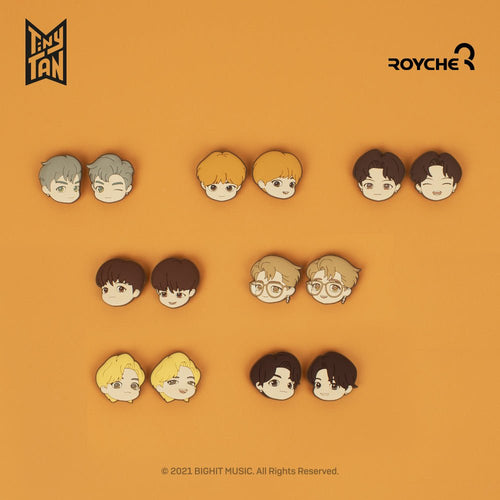 TinyTAN Official Dynamite Rubber Pin Badge - K-STAR