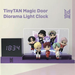 TinyTAN Official Magic Door Diorama Light Clock - K-STAR