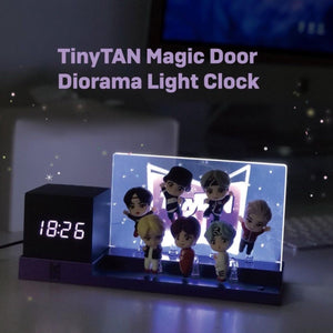 TinyTAN Official Magic Door Diorama Light Clock - K-STAR