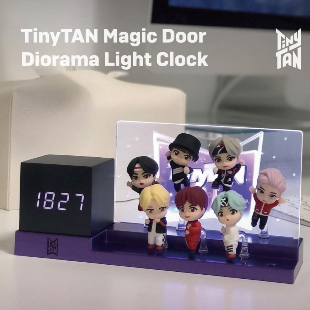 TinyTAN Official Magic Door Diorama Light Clock - K-STAR