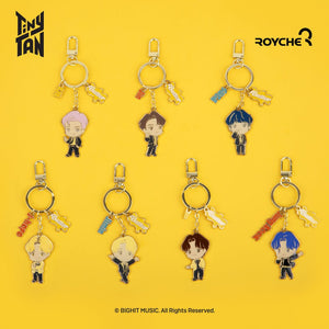 TinyTAN Official Metal Keyring Butter Ver. - K-STAR