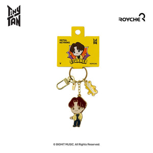 TinyTAN Official Metal Keyring Butter Ver. - K-STAR