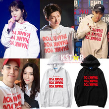 IU, Seungri, Kris & B.I Style Thanks Hoodie